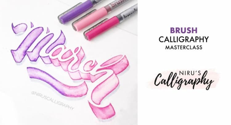 course | Brush Calligraphy Masterclass